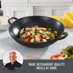 14" Nonstick Cast Iron Wok