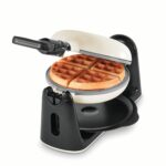 Ceramic Nonstick Flip Belgian Waffle Maker