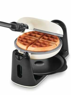 Ceramic Nonstick Flip Belgian Waffle Maker