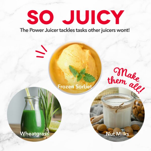 Compact Cold Press Power Juicer