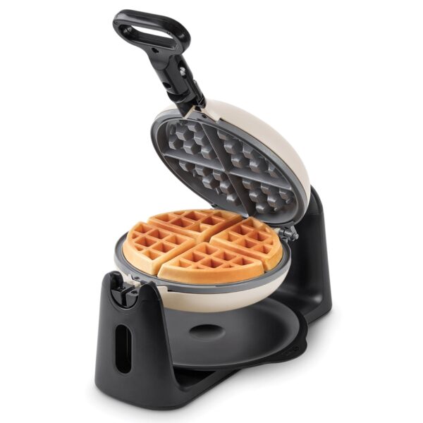 Ceramic Nonstick Flip Belgian Waffle Maker