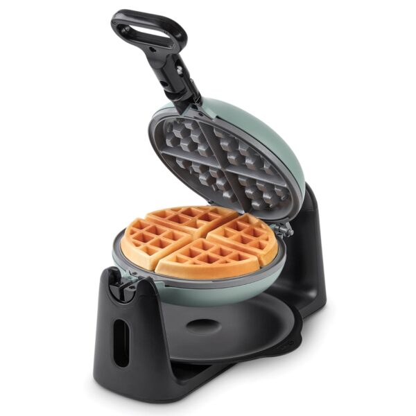 Ceramic Nonstick Flip Belgian Waffle Maker