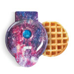 Mini Waffle Maker with Galaxy Print