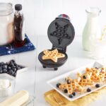 Star Mini Waffle Maker with Americana Print