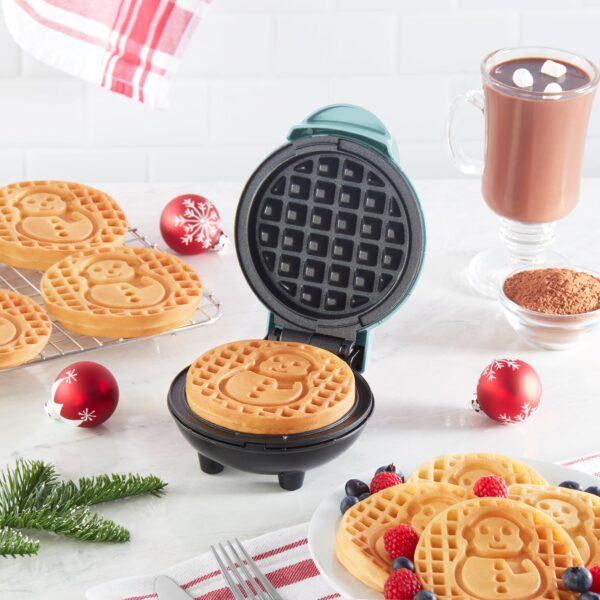 Snowman Mini Waffle Maker