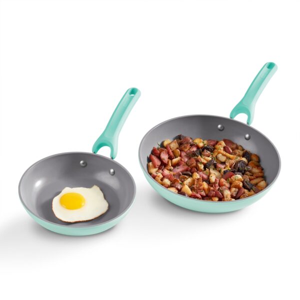 Dream Green Recycled Aluminum 8"/10" Fry Pan Set