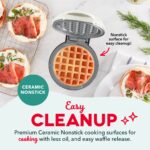 Ceramic Nonstick Mini Waffle Maker