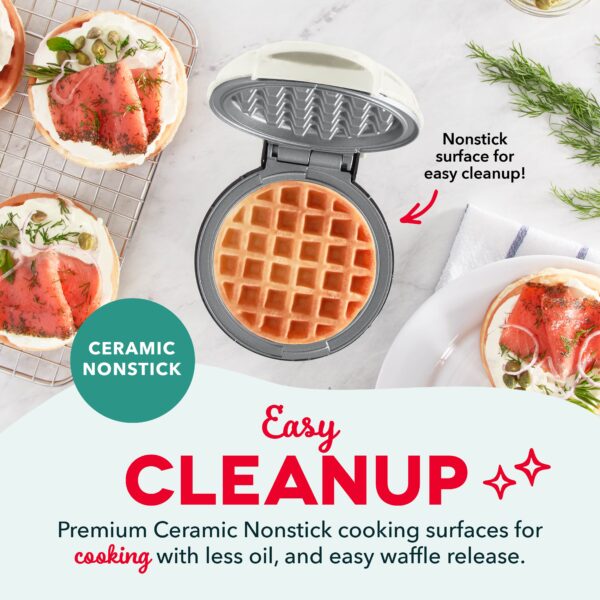 Ceramic Nonstick Mini Waffle Maker