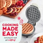 Ceramic Nonstick Mini Waffle Maker