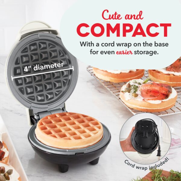 Ceramic Nonstick Mini Waffle Maker