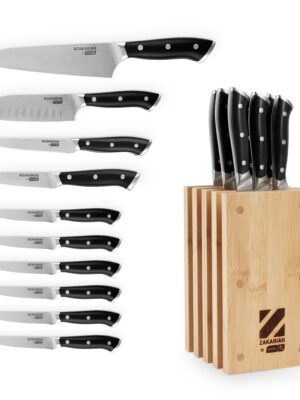 Zakarian by Dash 11 pc. Knife Block Set