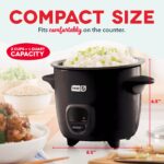 Mini Rice Cooker with Keep Warm