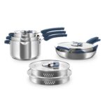 Yahaji Trupro 10PC Stainless Steel Cookware Set