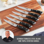 Zakarian by Dash 6 Piece Steak Knife Set