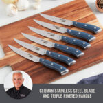 Zakarian by Dash 6 Piece Steak Knife Set