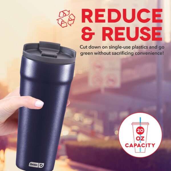 2-in-1 Spill-Proof Insulated Tumbler