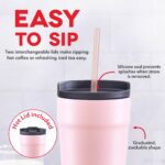 2-in-1 Spill-Proof Insulated Tumbler