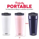 2-in-1 Spill-Proof Insulated Tumbler