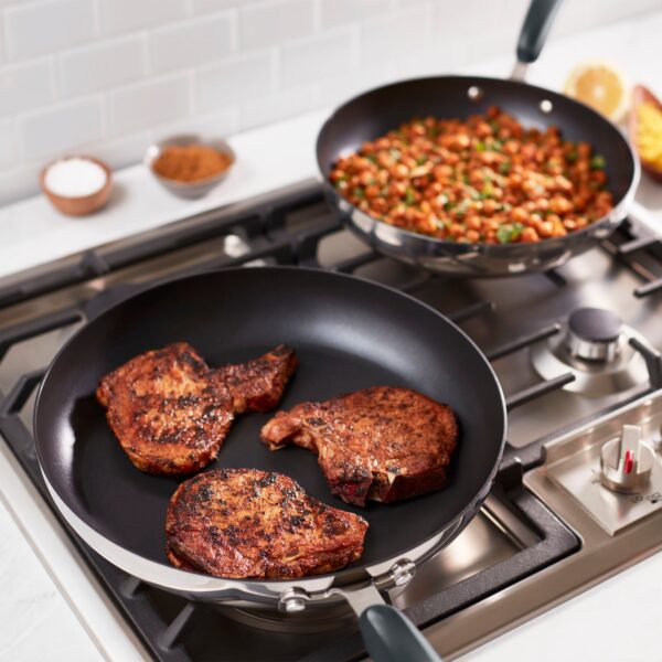 TruPro™ 10" and 12" Stainless Steel Fry Pan Set