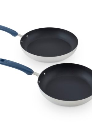 TruPro™ 10" and 12" Stainless Steel Fry Pan Set