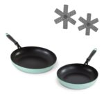 Hard Anodized 2pc Fry Pan Set