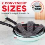 Hard Anodized 2pc Fry Pan Set