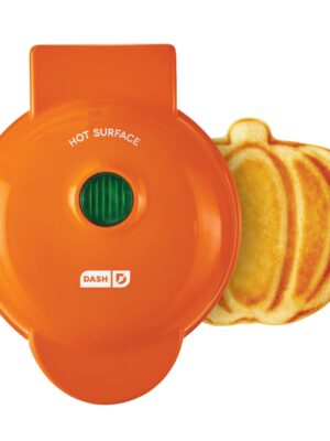 Pumpkin Mini Waffle Maker