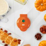 Pumpkin Mini Waffle Maker