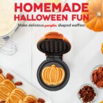 Pumpkin Mini Waffle Maker