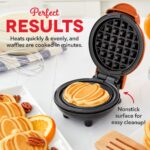 Pumpkin Mini Waffle Maker