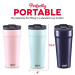 2-in-1 Spill-Proof Insulated Tumbler