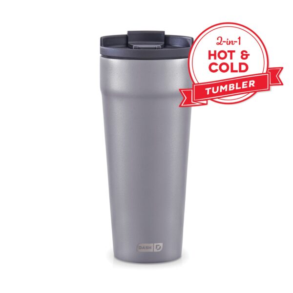 2-in-1 Spill-Proof Insulated Tumbler