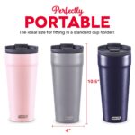 2-in-1 Spill-Proof Insulated Tumbler