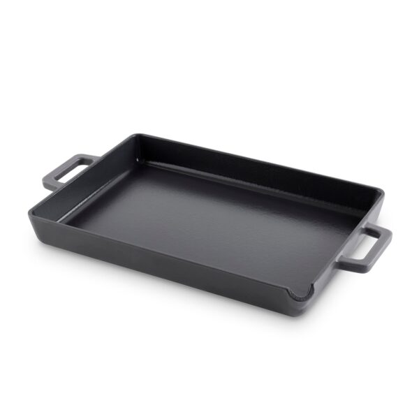 9"x13" Nonstick Cast Iron Pan with Pour Spout