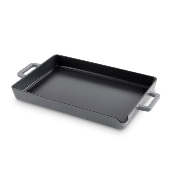 9"x13" Nonstick Cast Iron Pan with Pour Spout