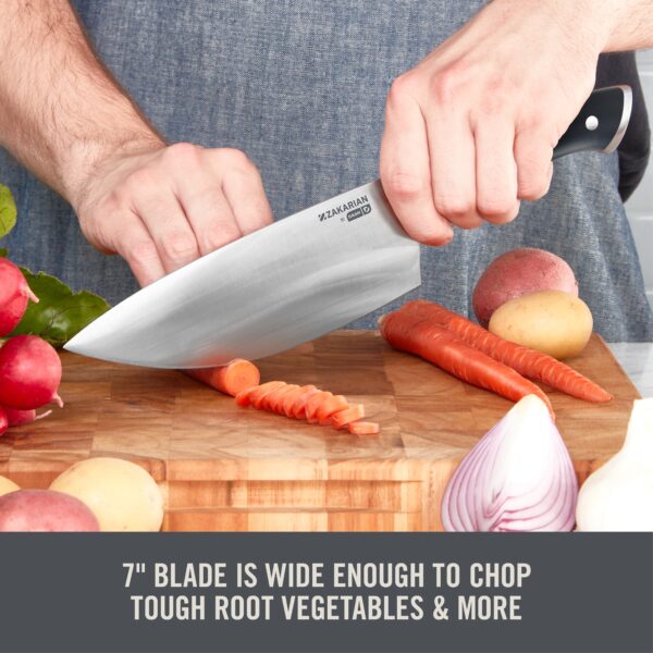 7" Rocking Chef Knife with Sheath